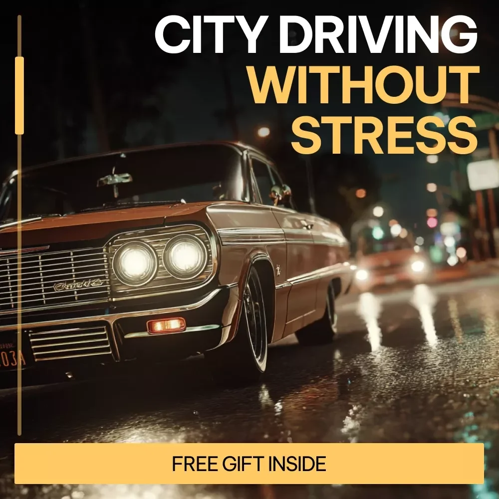 City Driving Without Stress – A Beginner-Friendly Guide with City Driving Safety Tips for Beginners, Calm Urban Driving Skills, Smart Route Planning & Confidence-Building Checklists