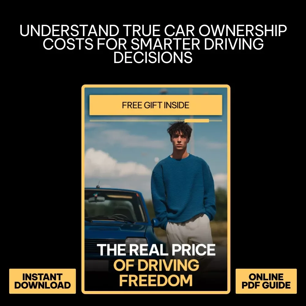 The Real Price of Driving Freedom – Ebook Guide on the True Cost of Owning a Car, Hidden Expenses, Monthly Costs & Smarter Ownership Decisions