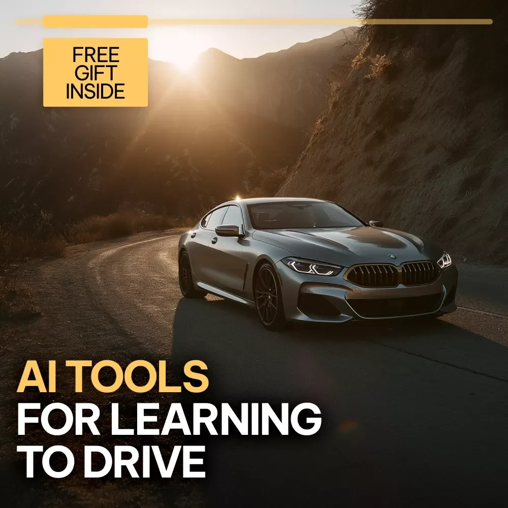 AI Tools for Learning to Drive – Smart Driving Checklist for Beginners | Digital Download | AI Practice Guide & Skills Tracker
