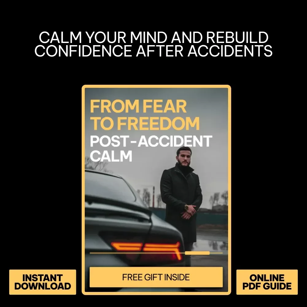 From Fear to Freedom: Post-Accident Calm – Car Accident Emotional Recovery Guide, Anxiety Relief eBook, Fear of Driving Healing Workbook, Trauma-Informed Digital Download