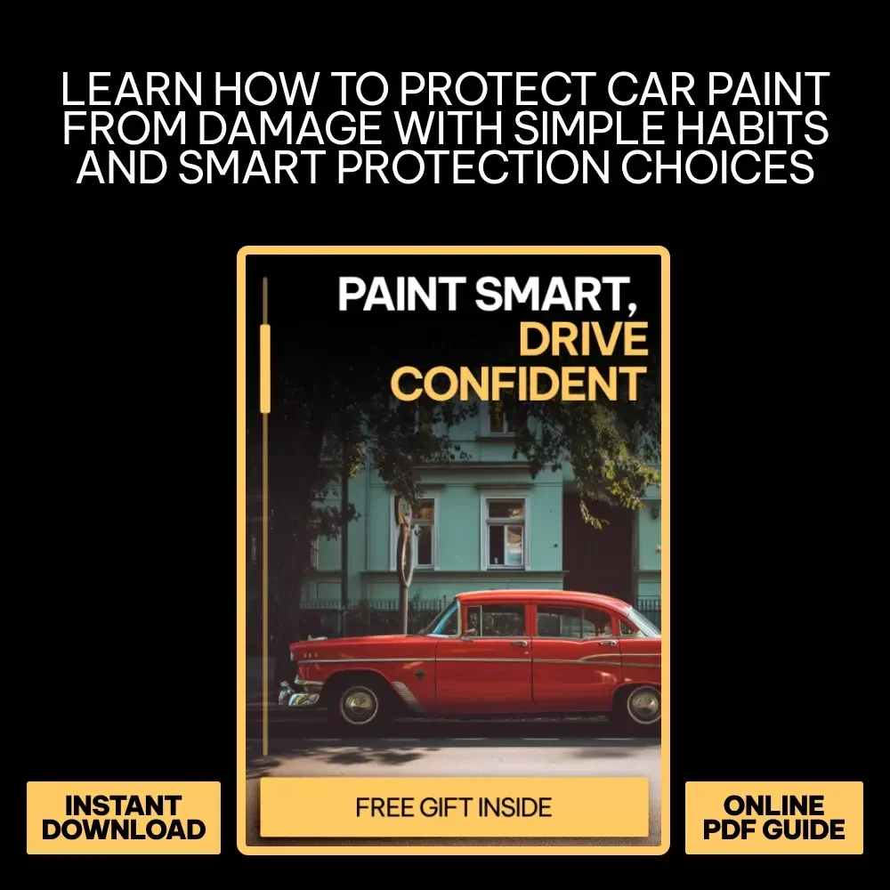Paint Smart, Drive Confident – A Practical Guide on How to Protect Car Paint from Damage | Smart Daily Care & Advanced Protection