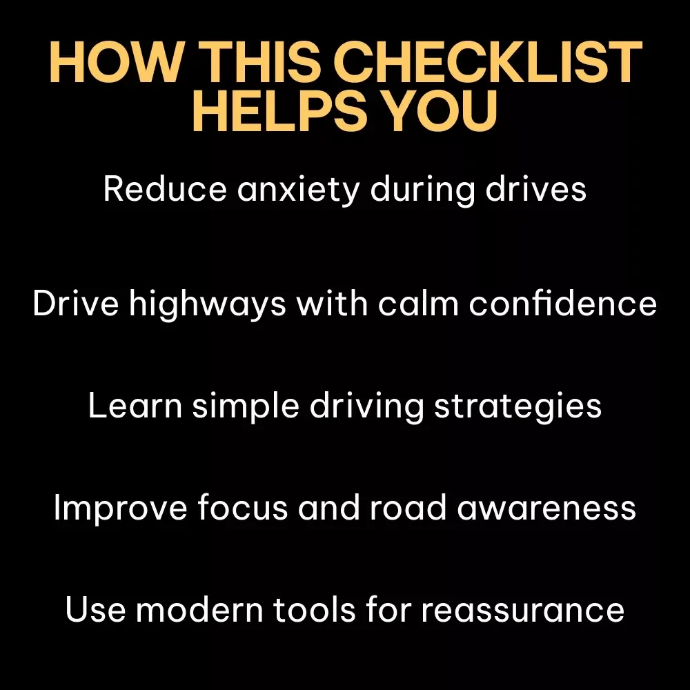 Build Confidence for Highway Driving – Digital Guide for Overcoming Highway Driving Anxiety, Calm Driving Skills, Beginner & Nervous Driver eBook Download