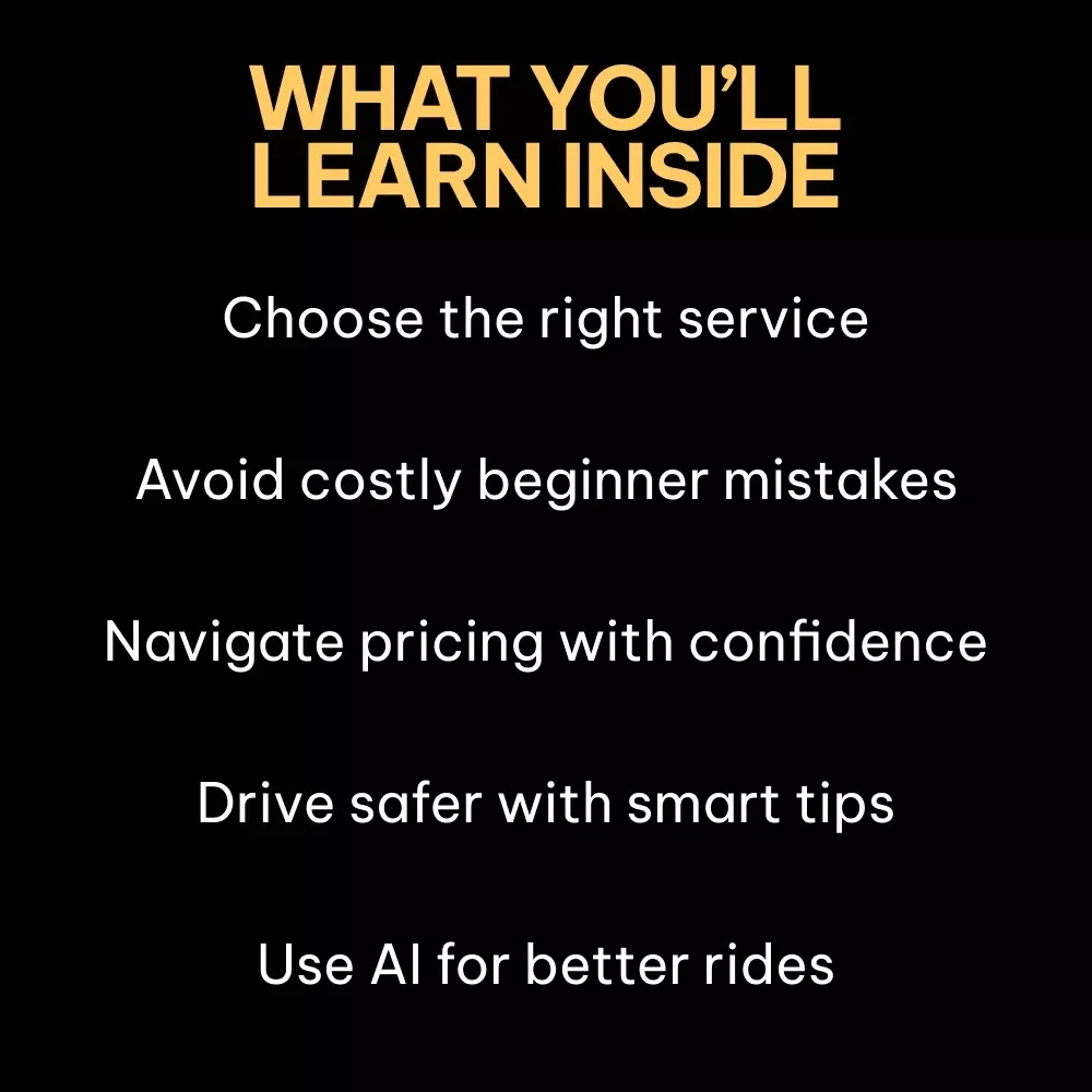 Carsharing for Beginners | Easy Step-by-Step eBook Guide to Carsharing Basics for First-Time Users | Smart, Stress-Free Shared Mobility
