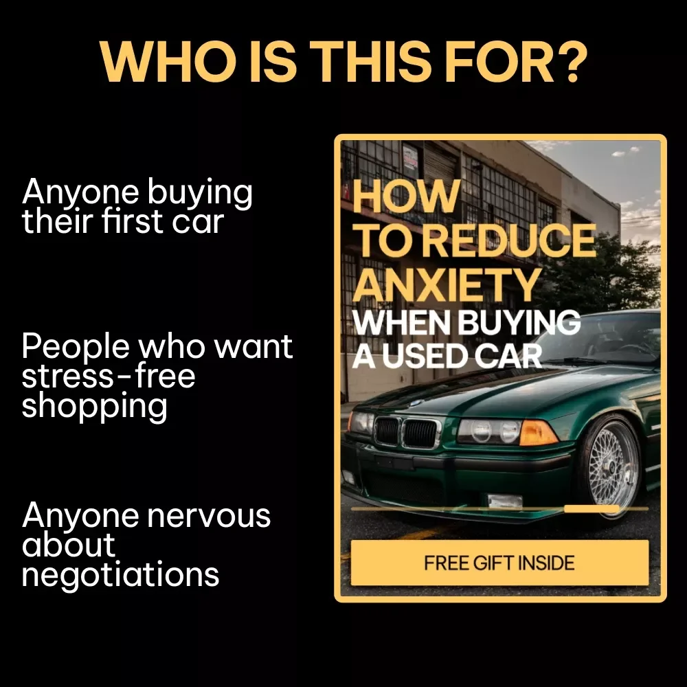 How to Reduce Anxiety When Buying a Used Car – Step-by-Step Guide for Reducing Anxiety When Buying Used Cars, Smart Research, Confident Negotiation & Stress-Free Car Shopping