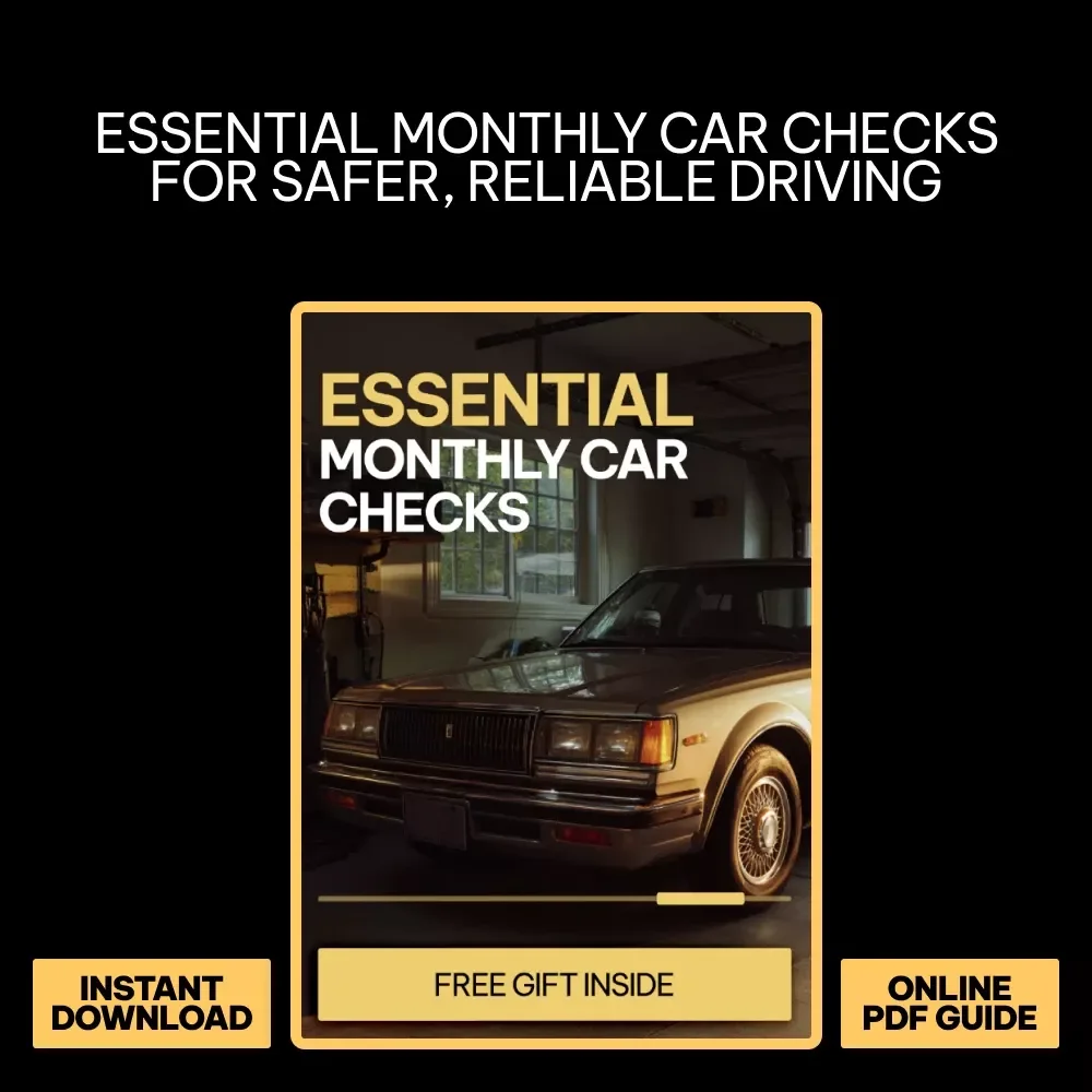 Essential Monthly Car Checks – Practical Guide to Monthly Car Inspection Habits, Simple Vehicle Maintenance Checklist for Safety & Longevity