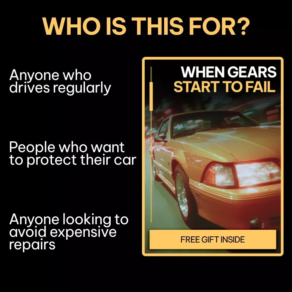 When Gears Start to Fail – Digital Guide to Transmission Damage, Driving Habits, Maintenance Neglect & Mechanical Wear | Instant Download eBook