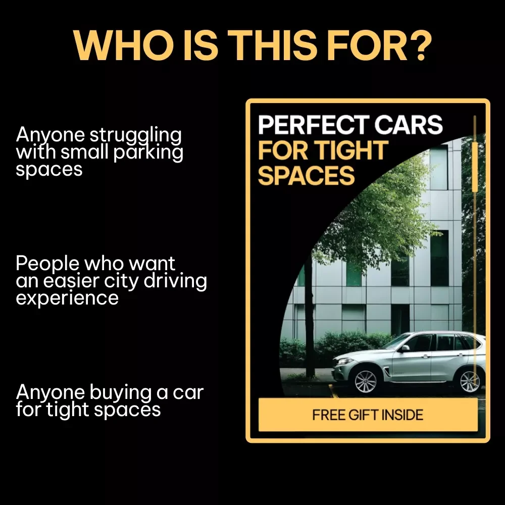 Perfect Cars for Tight Spaces – Smart Guide to the Best Cars for Small Parking Spaces, Compact City Cars & Easy Urban Parking Solutions