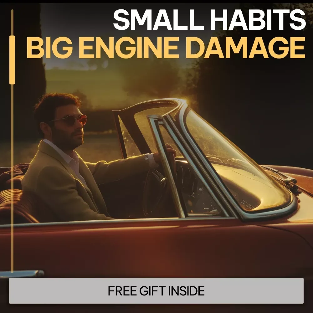 Small Habits Big Engine Damage – Car Maintenance Guide, Engine Care eBook, Prevent Costly Repairs, Smart Driving & Vehicle Longevity Digital Download