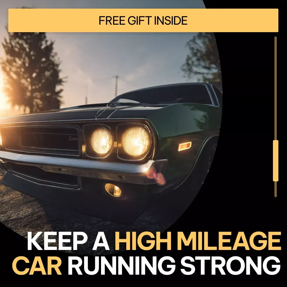 How to Keep a High Mileage Car Running Strong | High Mileage Car Maintenance Guide, 100000 Miles Vehicle Care, Long Term Reliability eBook, DIY Auto Maintenance Checklist