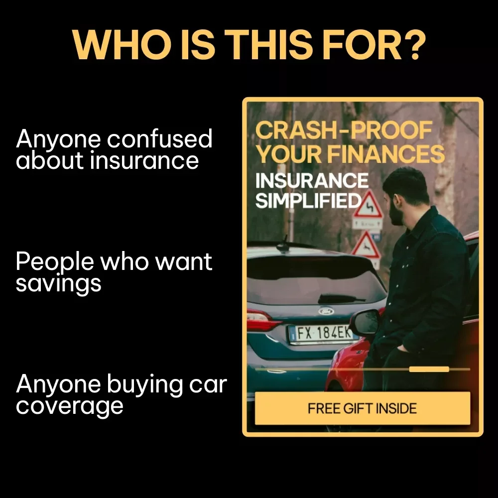 Crash-Proof Your Finances: Insurance Simplified | Easy Guide to Types of Car Insurance Coverage, Smart Decisions & AI Tools for Drivers