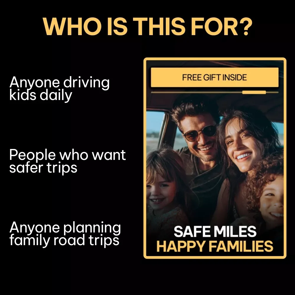 Safe Miles Happy Families – Practical Family Car Safety Tips eBook for Confident Everyday Driving