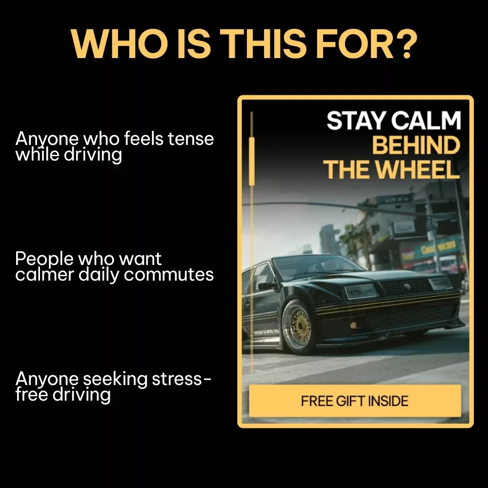 Stay Calm Behind the Wheel – A Practical Driving Guide for How to Manage Stress While Driving, Build Confidence, and Enjoy Every Trip