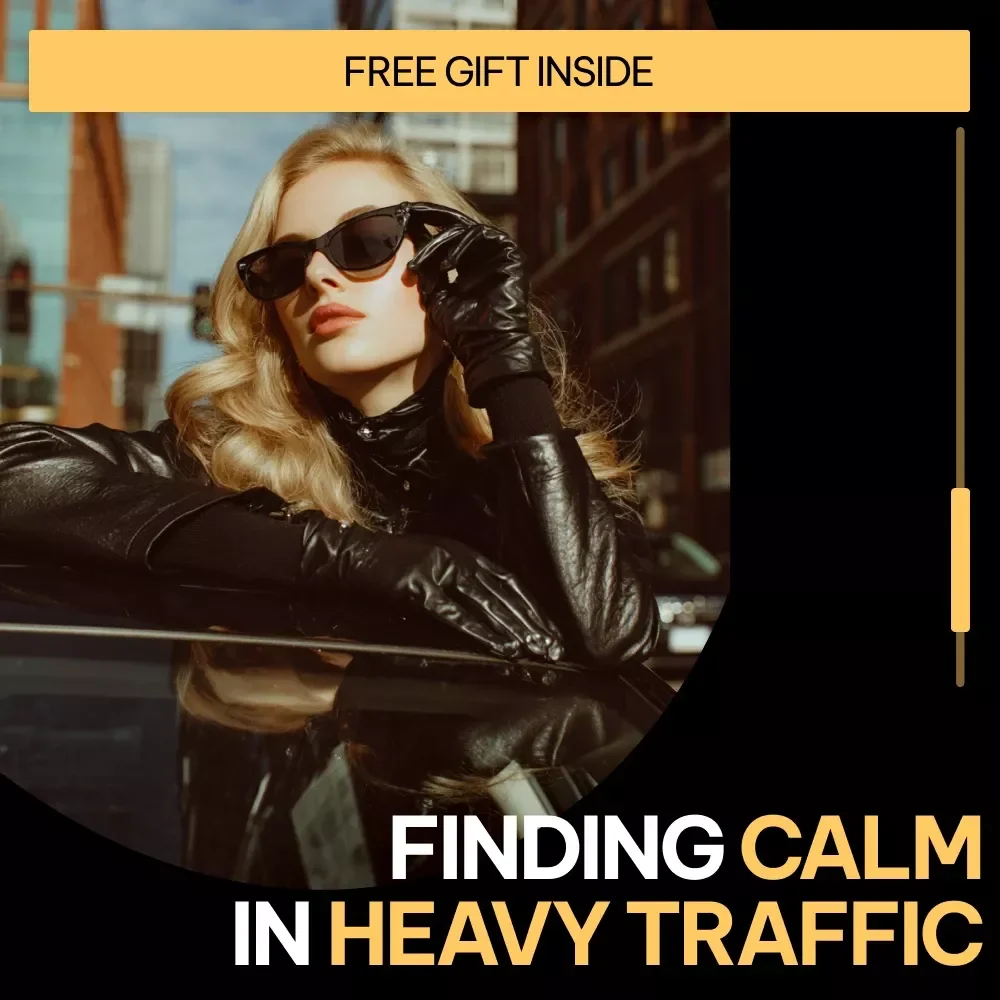 Finding Calm When the Road Refuses to Move – Traffic Stress Relief Guide for Calm Driving, Mindfulness in Heavy Traffic, Stress Management for Daily Commutes