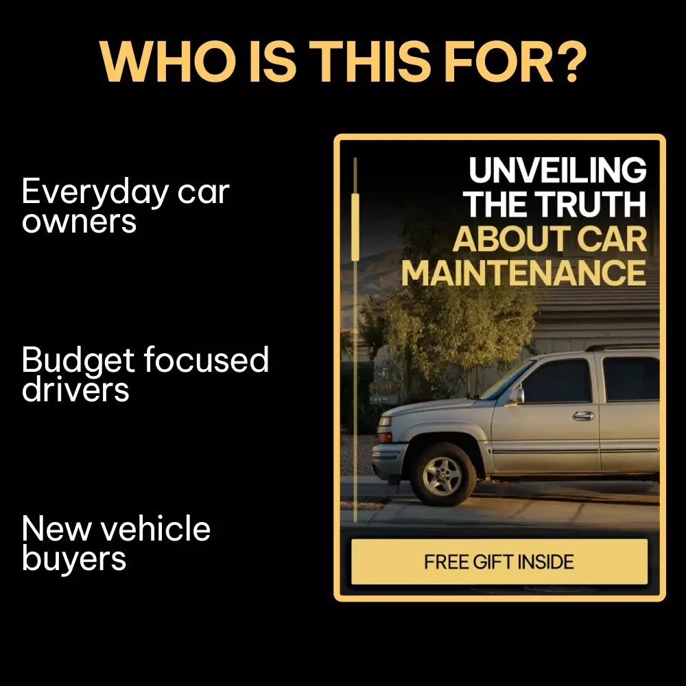 Unveiling the Truth About Car Maintenance | Practical eBook That Exposes Car Maintenance Myths & Saves You Money