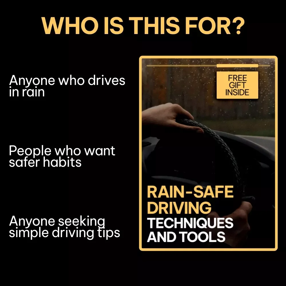 Rain-Safe Driving: Techniques and Tools – A Practical Guide with Safe Driving Tips for Rainy Weather, Smart AI Insights & Vehicle Prep Checklist