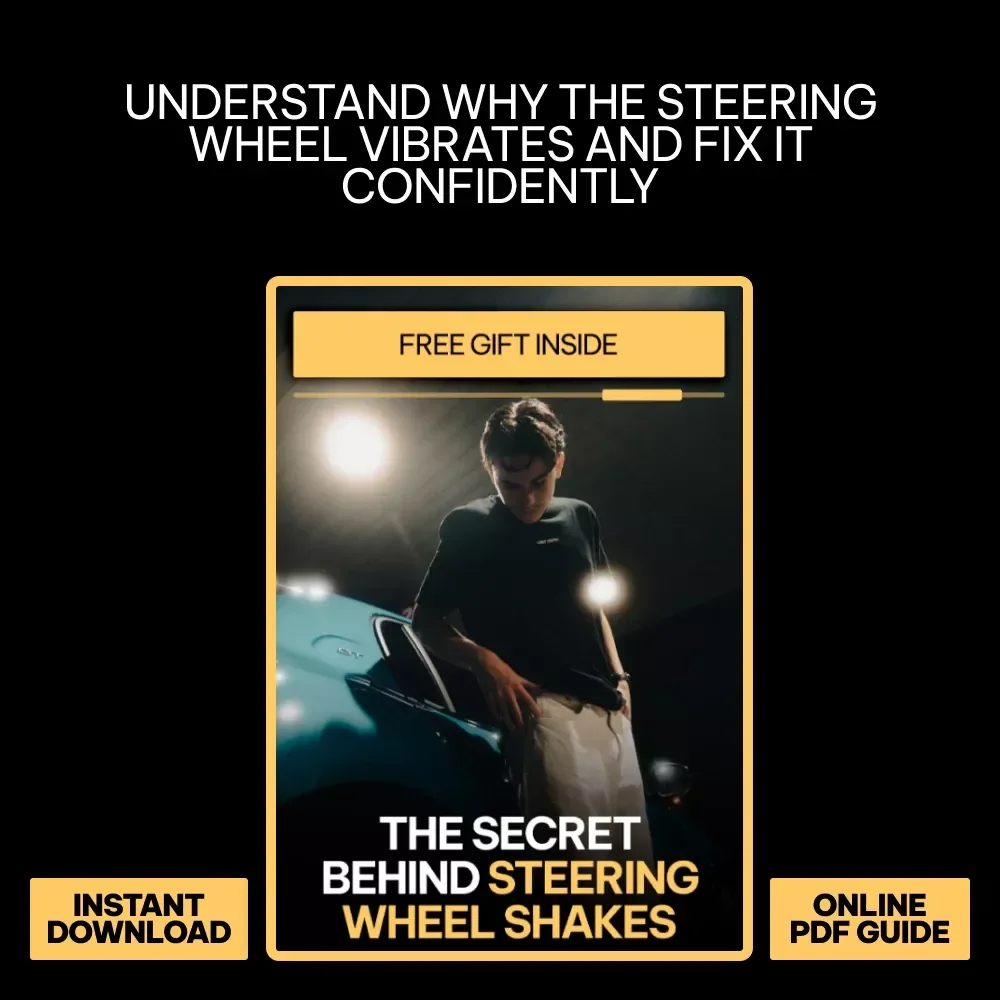 The Secret Behind Steering Wheel Shakes – A Practical Guide Explaining why the steering wheel vibrates for Car Owners & DIY Fixers