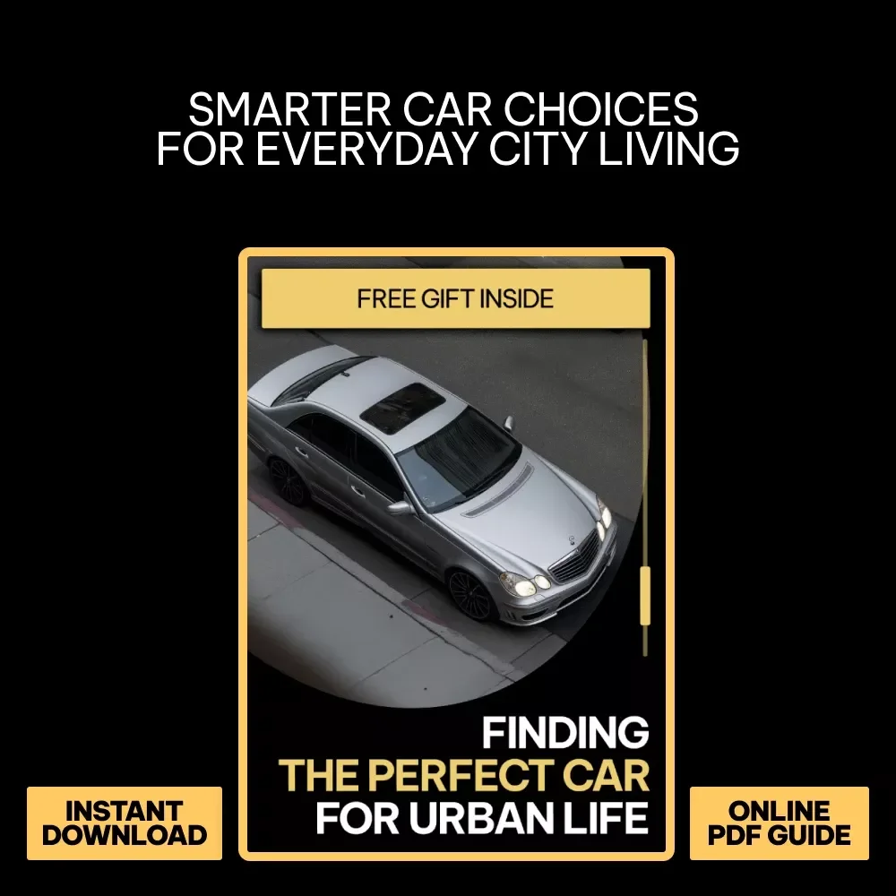 Finding the Perfect Car for Urban Life – Practical eBook Guide to the Best Cars for City Traffic, Smart Urban Driving & Easy Parking Solutions
