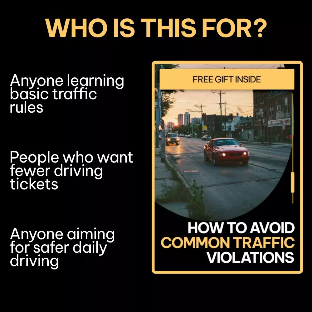 How to Avoid Common Traffic Violations | Practical Driving Safety Checklist | Smart Road Rules Guide
