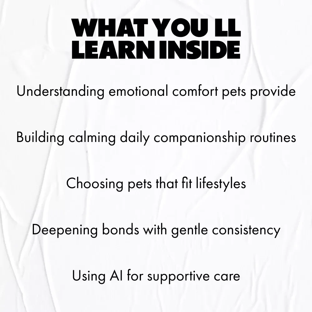 How Pets Gently Ease Loneliness – A Practical Guide on how can pets help with loneliness, Emotional Support, Connection & Daily Comfort