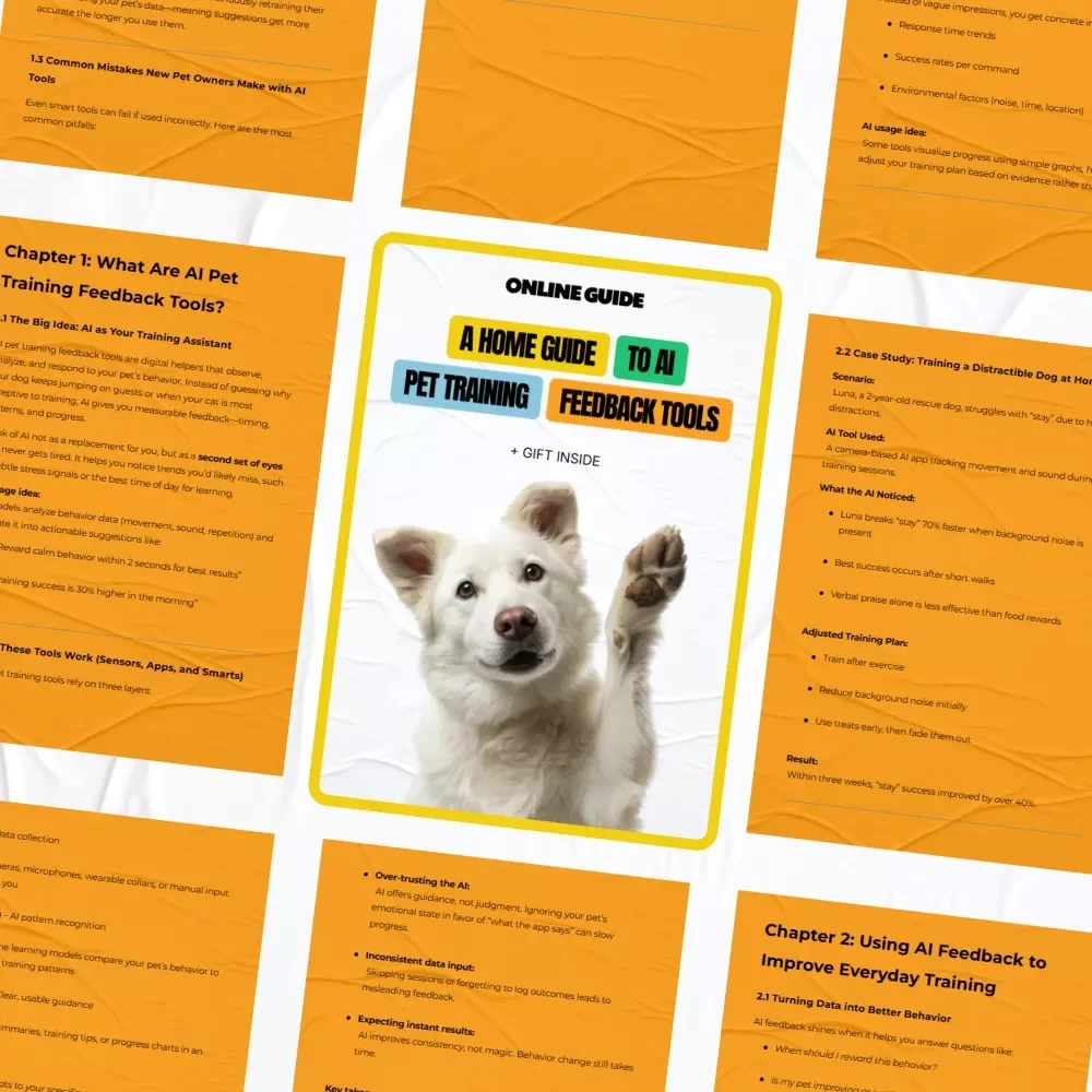 A Home Guide to AI Pet Training Feedback Tools | Smart, Data-Driven Pet Training Guide for Modern Pet Owners