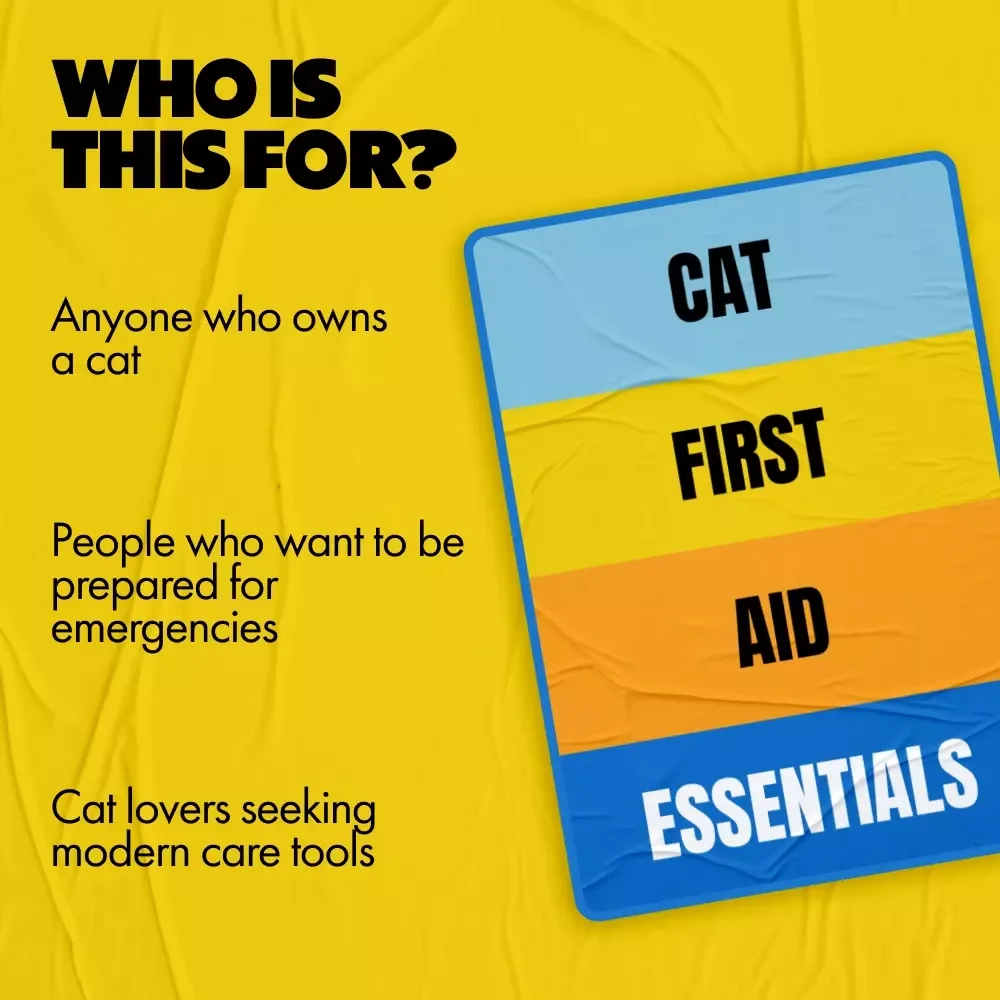 Cat First Aid Essentials: Your Complete Guide to Cat Emergencies, Injuries, and Health Tracking