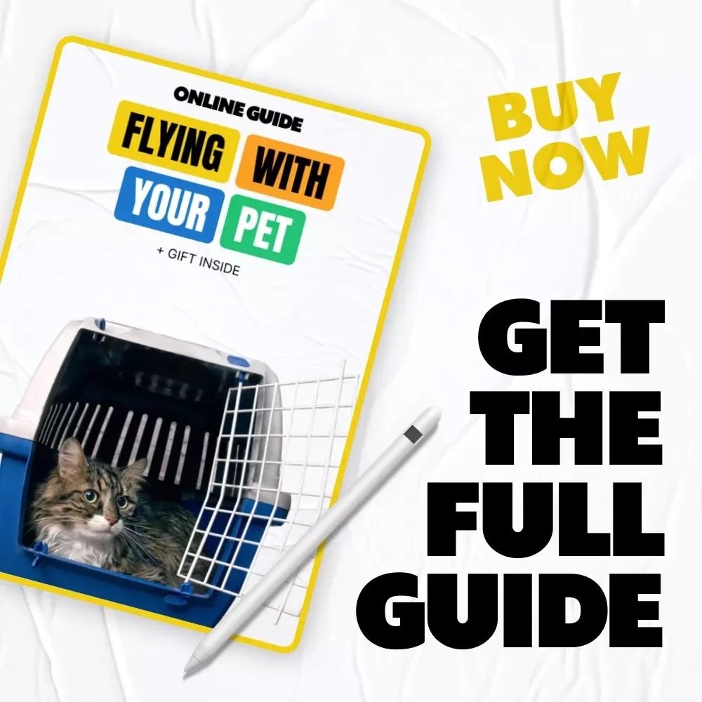 Flying with Your Pet - Digital Download Guide | Tips for Flying with Pets
