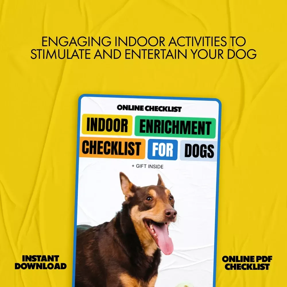 Indoor Enrichment Checklist for Dogs – Best Indoor Enrichment for Dogs Guide