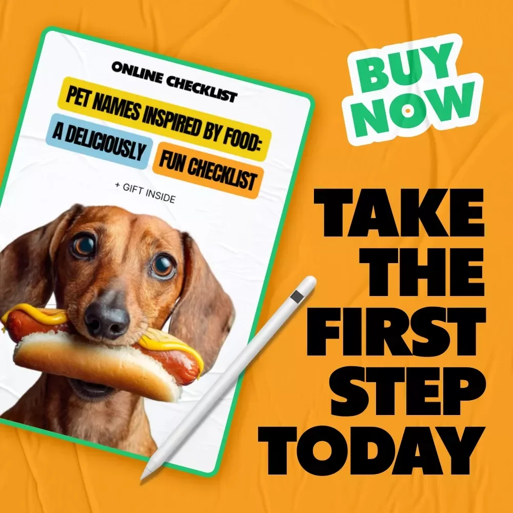 Pet Names Inspired by Food: A Deliciously Fun Checklist – Creative Pet Naming Guide
