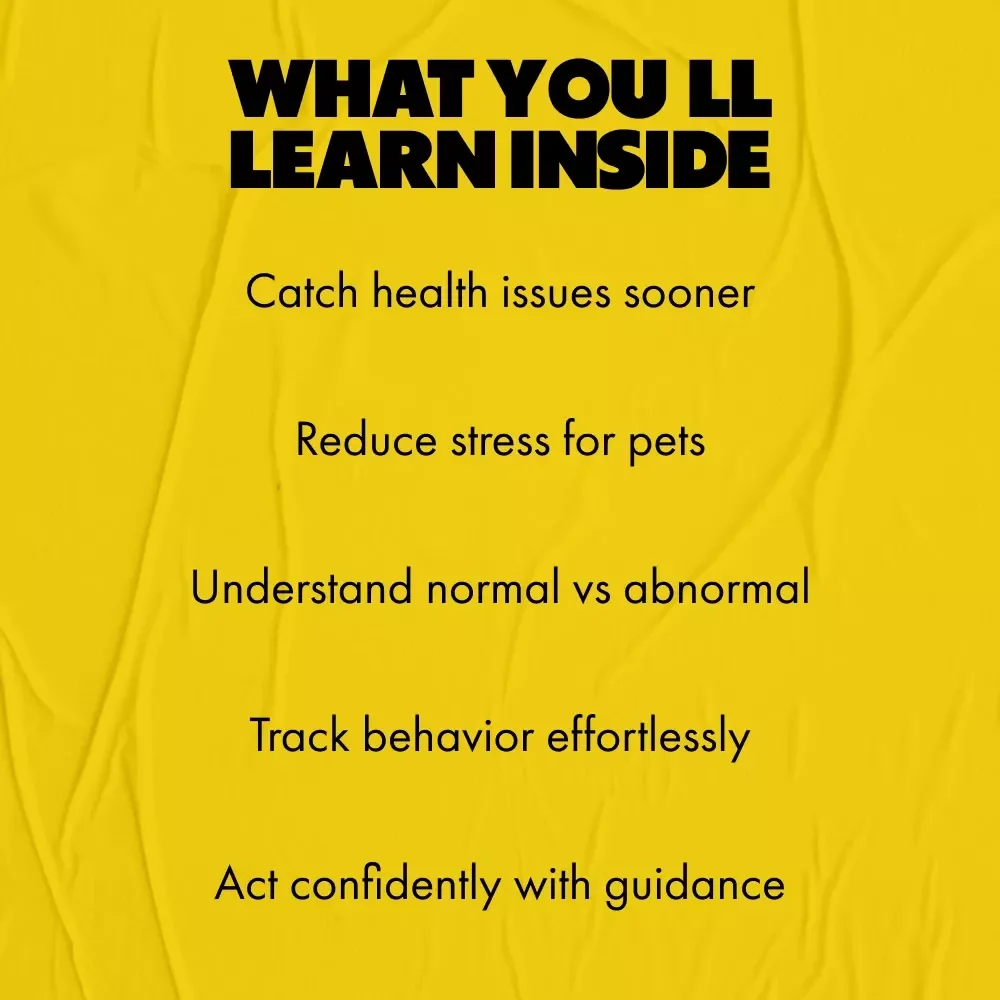 Detecting Pet’s Behavior Changes Early | Practical eBook Guide to Pet Behavior Change Warning Signs for Dogs & Cats