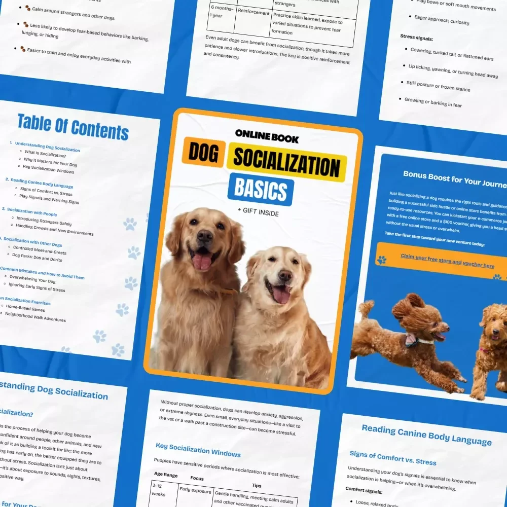 Dog Socialization Basics: A Complete Guide to Raising a Well-Behaved, Confident Pup
