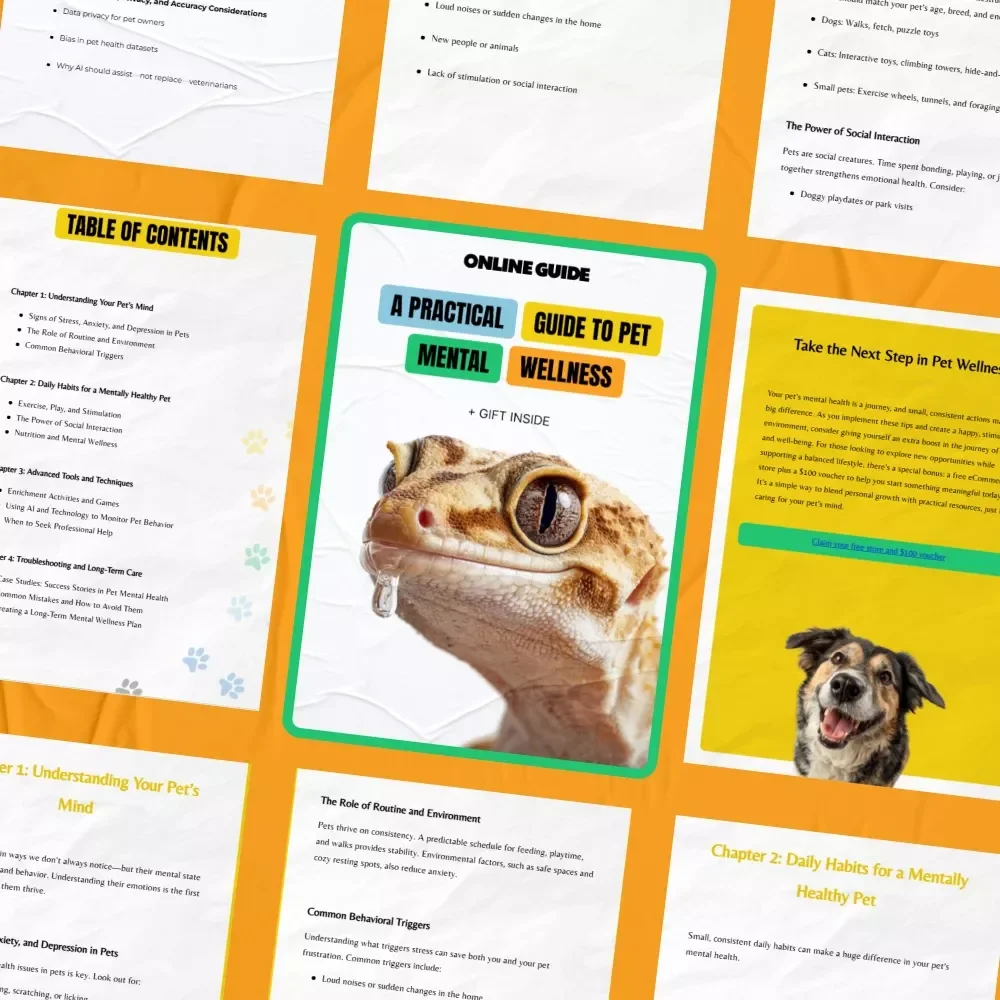 A Practical Guide to Pet Mental Wellness – Digital Guide with Pet Mental Health Tips for Happier, Calmer Dogs & Cats