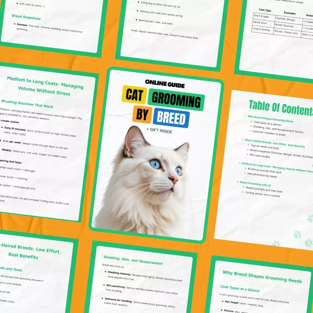 Cat Grooming by Breed: The Ultimate Guide to Caring for Your Cat's Coat