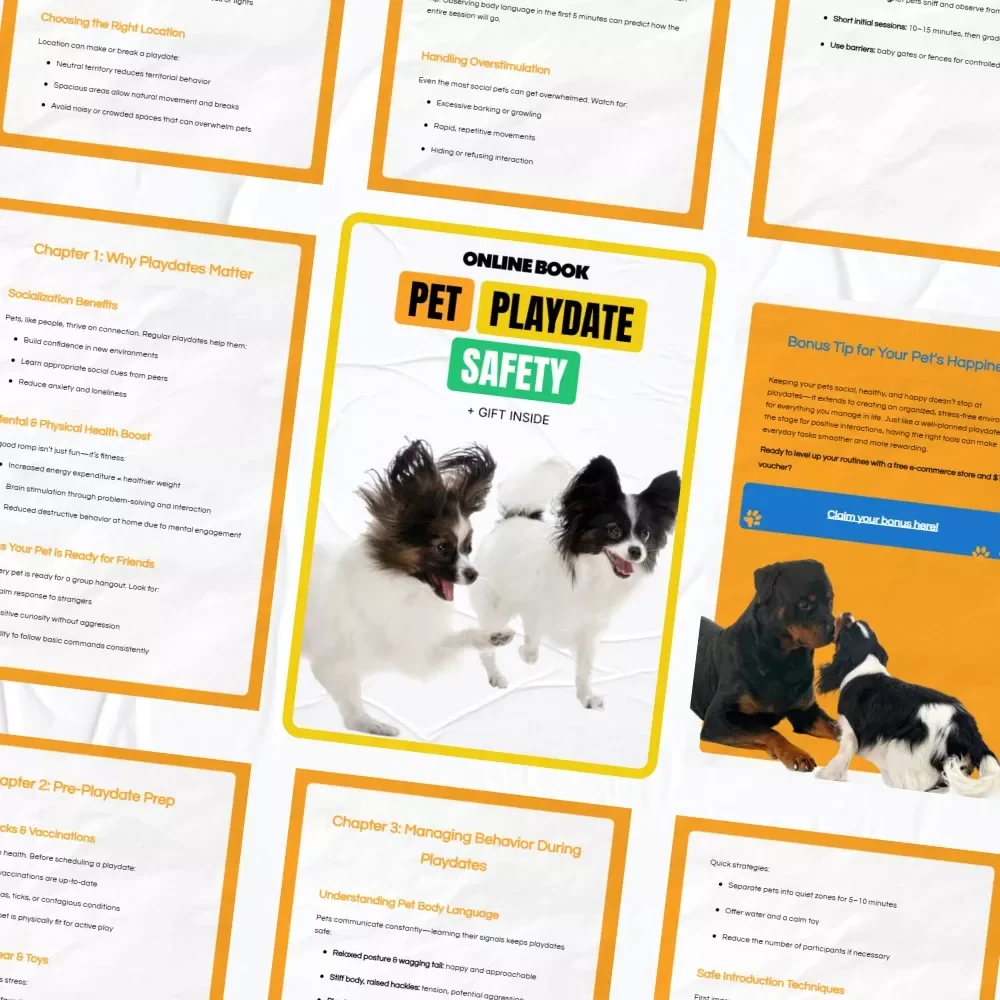 Pet Playdate Safety: The Ultimate Guide for a Fun & Safe Pet Playdate