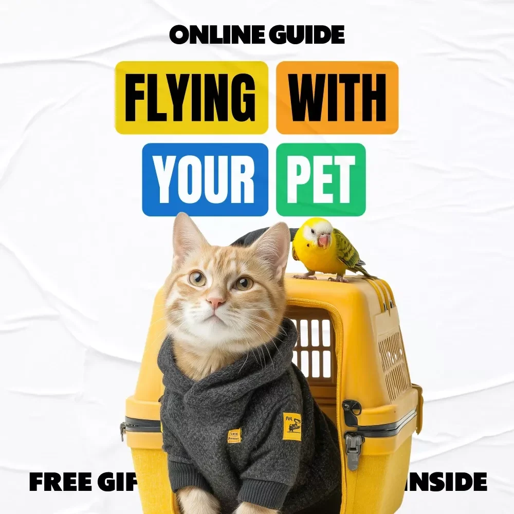 Flying with Your Pet - Digital Download Guide | Tips for Flying with Pets