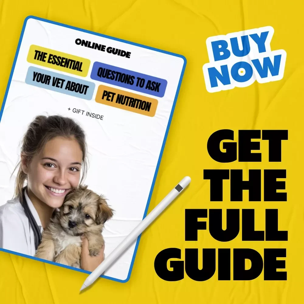The Essential Questions to Ask Your Vet About Pet Nutrition | Practical eBook for Smarter Feeding Decisions, Vet Visit Prep & Confident Pet Parents