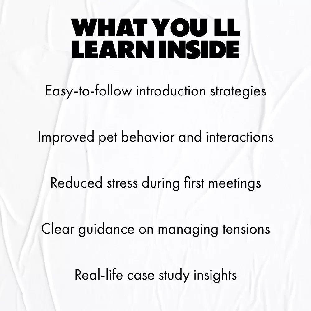 Furry Friend Introductions: The Ultimate eBook Guide to Introducing Pets to Each Other