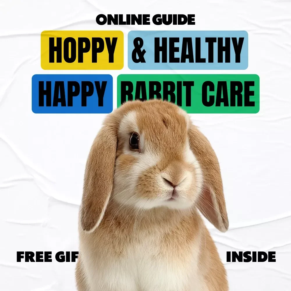 Hoppy & Healthy: A Modern Guide to Happy Rabbit Care | Practical Rabbit Care Tips for New & Experienced Bunny Owners