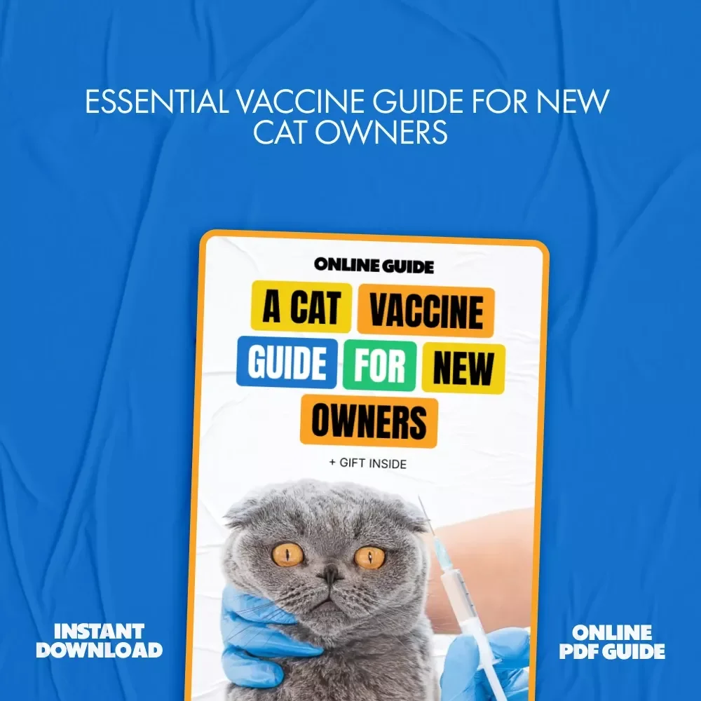 A Cat Vaccine Guide for New Owners: A Comprehensive Digital Download for Healthy Cats