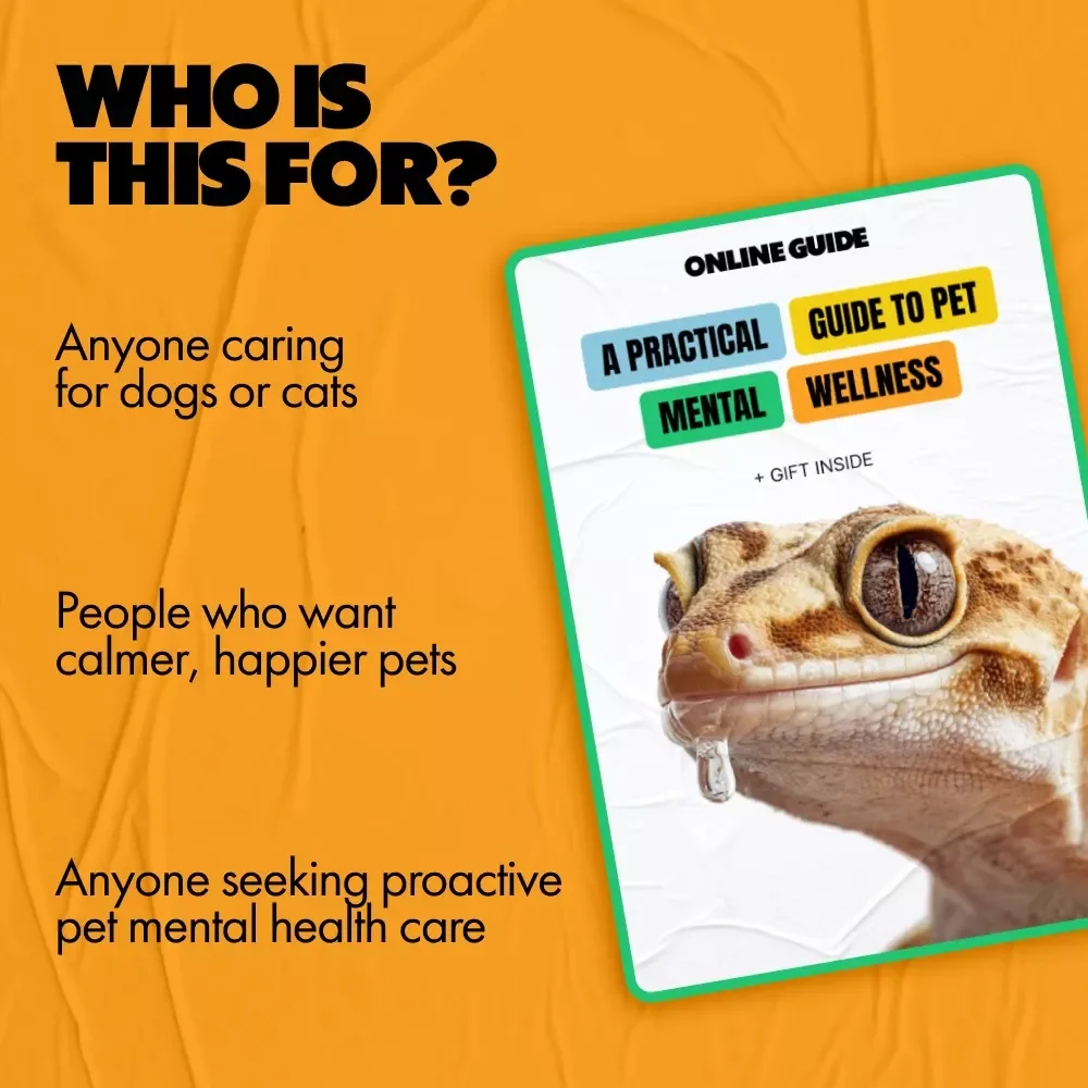 A Practical Guide to Pet Mental Wellness – Digital Guide with Pet Mental Health Tips for Happier, Calmer Dogs & Cats