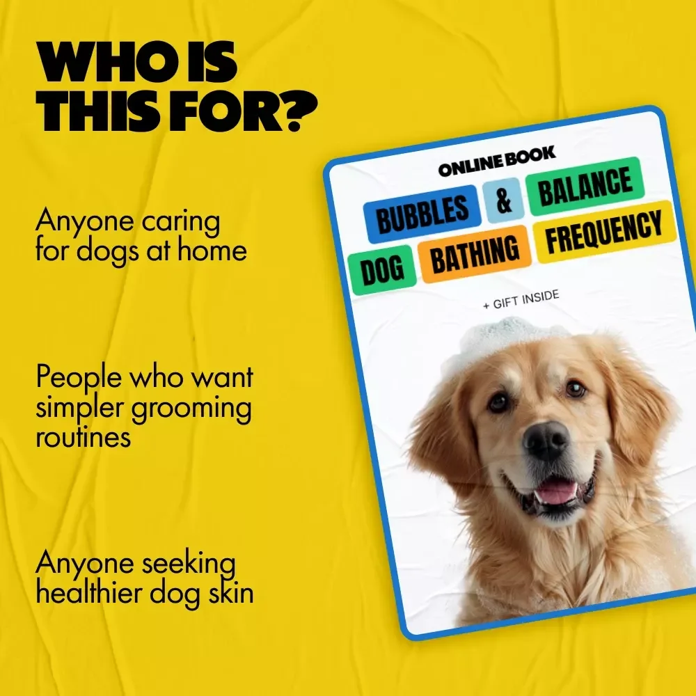 Bubbles & Balance - Dog Bathing Frequency | Practical eBook with Dog Bathing Frequency Tips for Healthier Coats & Happier Pets