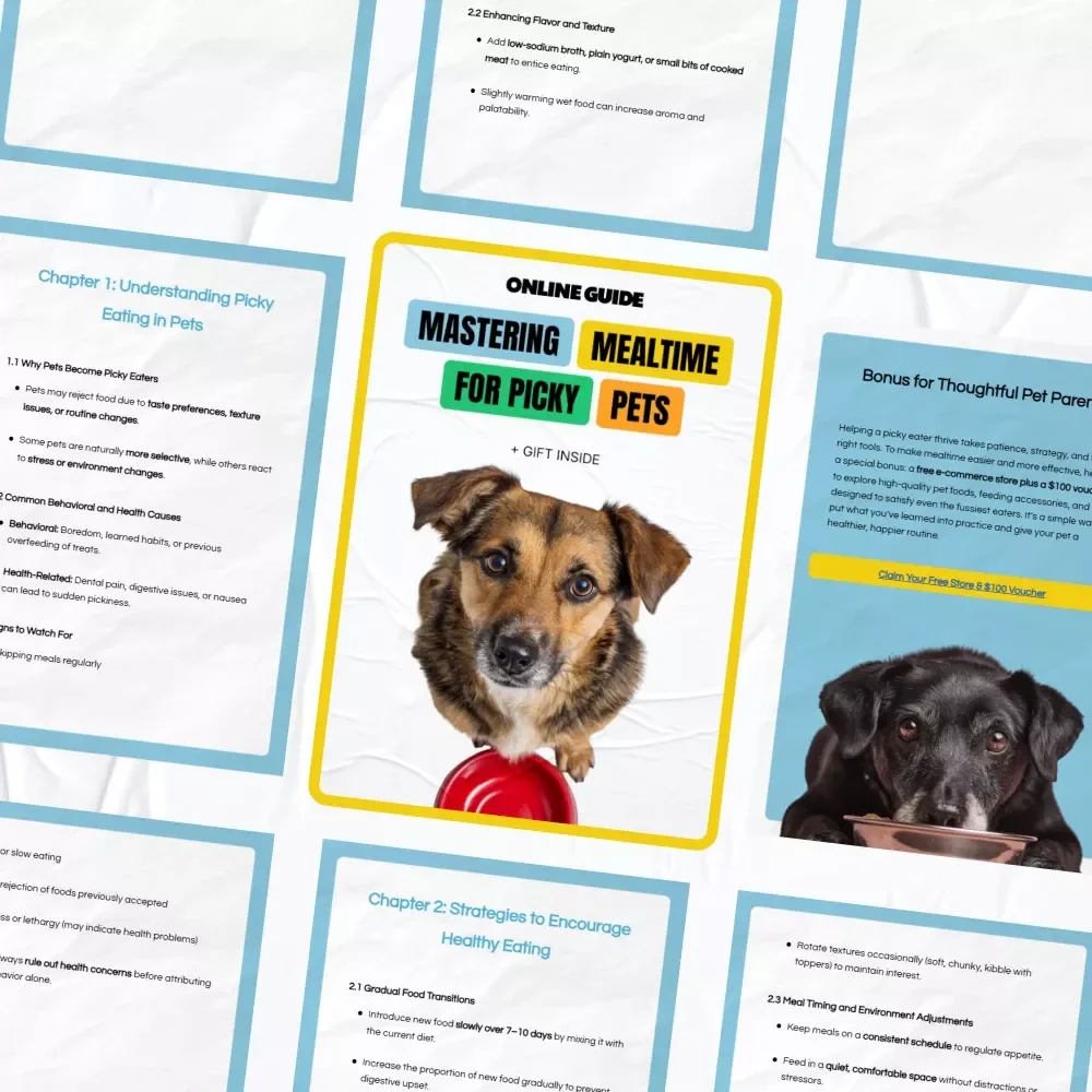 Mastering Mealtime for Picky Pets – A Practical Guide with Expert Tips for Picky Eaters Pets, Healthy Feeding Strategies & AI-Powered Meal Planning
