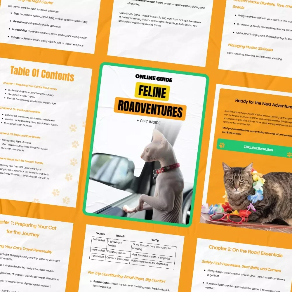 Feline Roadventures: Essential Car Travel Tips for Cats - The Complete Digital Guide