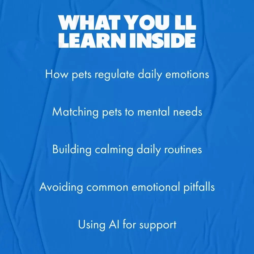 Guide to Pets That Improve Mental Health | Practical eBook on Choosing the Right Pet for Emotional Well-Being, Calm, Connection & Daily Support