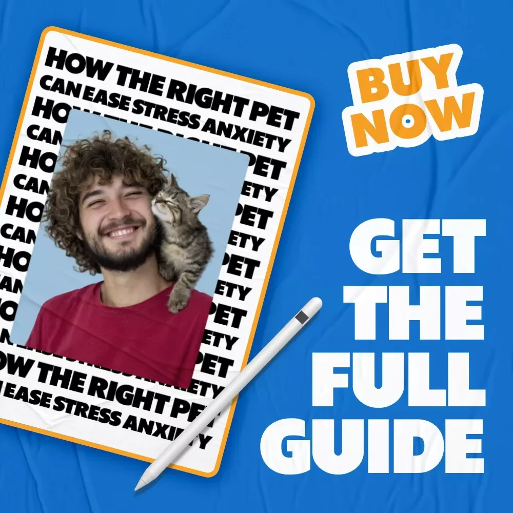 How the Right Pet Can Ease Stress & Anxiety – A Practical Guide to Choosing Pets That Help Reduce Stress and Anxiety for a Calmer, Balanced Life
