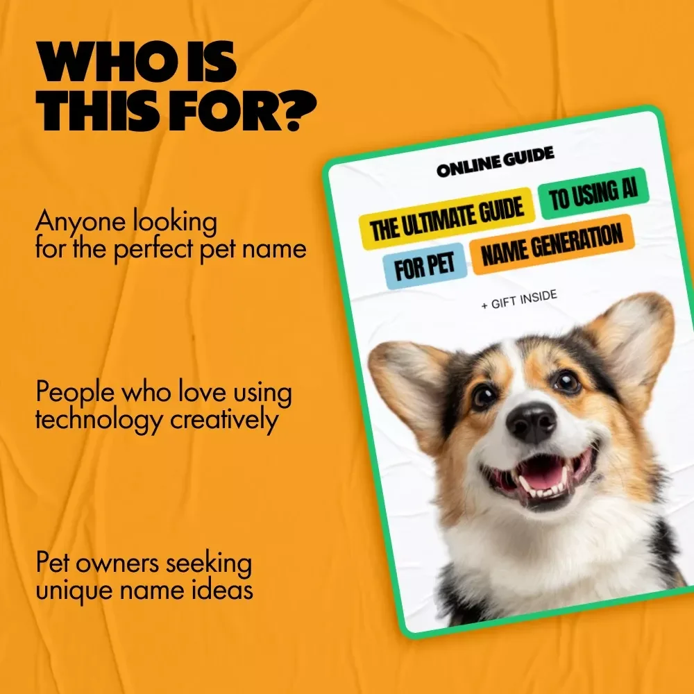 The Ultimate Guide to Using AI for Pet Name Generation: Unlock Creative Pet Names with AI Tools