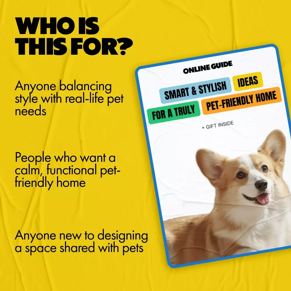 Smart & Stylish Ideas for a Truly Pet-Friendly Home | Digital Download Guide | Pet-Friendly Home Decor Tips | eBook & Checklist | Interior Design for Pets