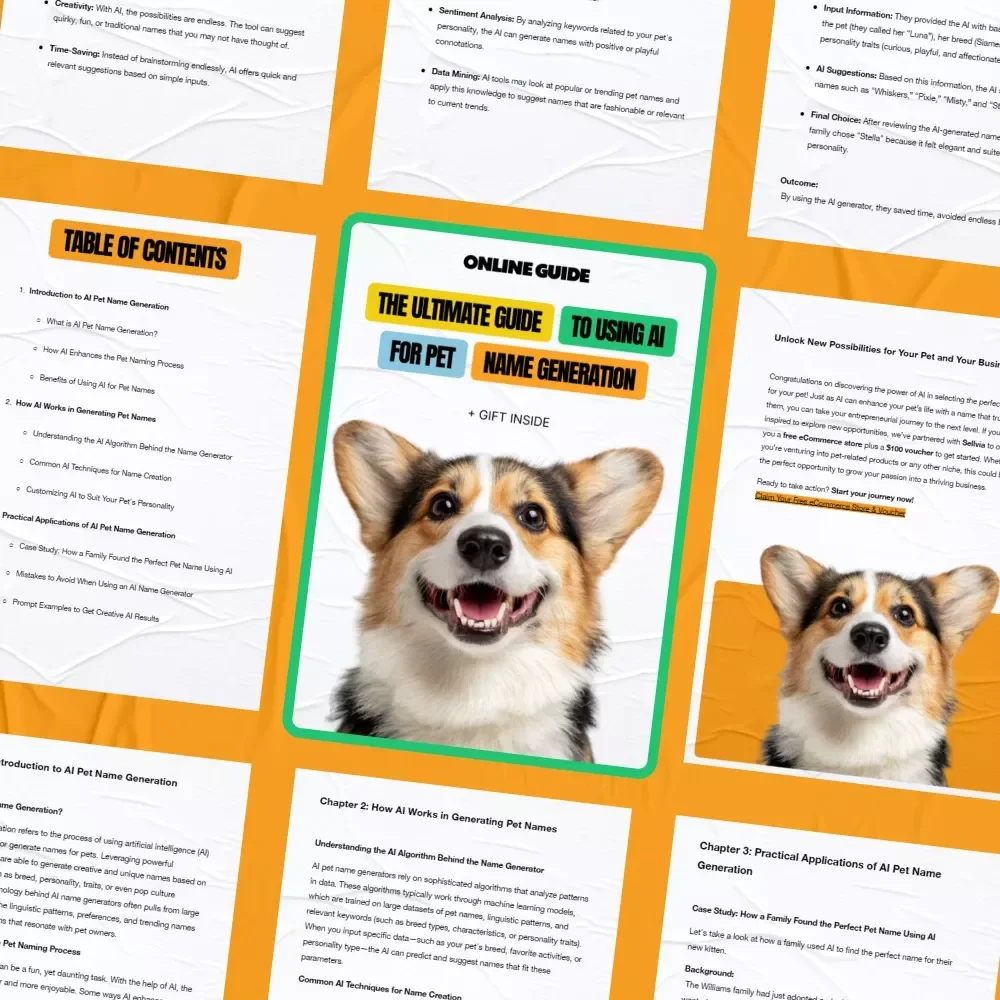 The Ultimate Guide to Using AI for Pet Name Generation: Unlock Creative Pet Names with AI Tools