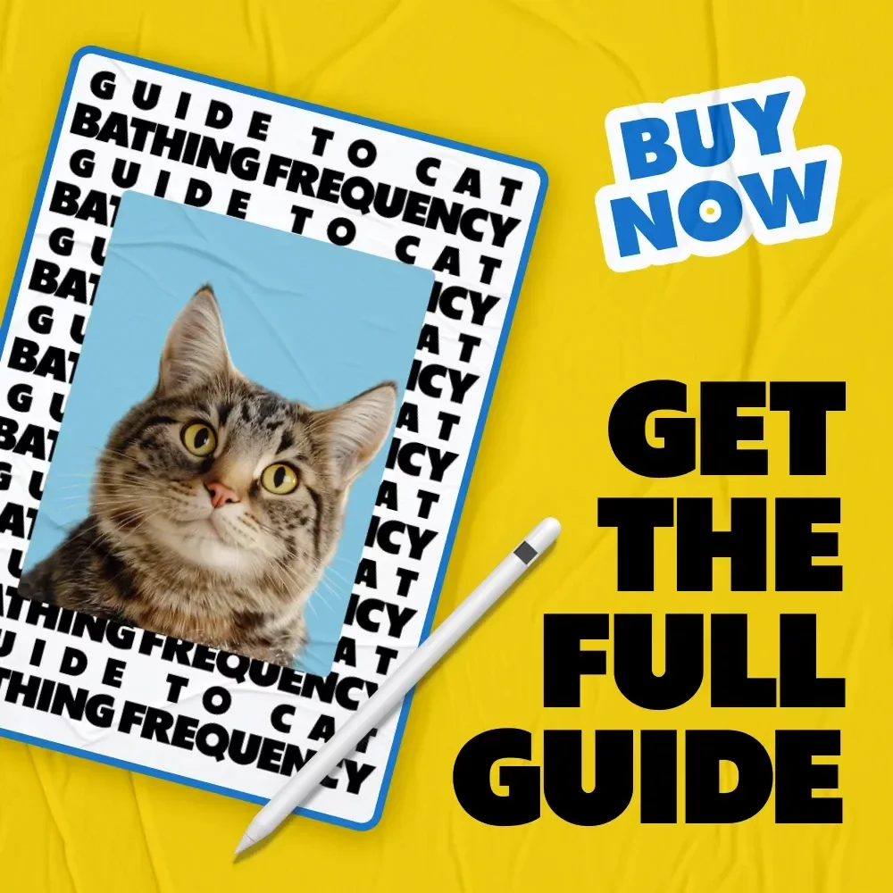 Guide to Cat Bathing Frequency – eBook for Cat Owners | Learn How Often Should I Bathe My Cat, Safe Bathing Schedules & Stress-Free Care