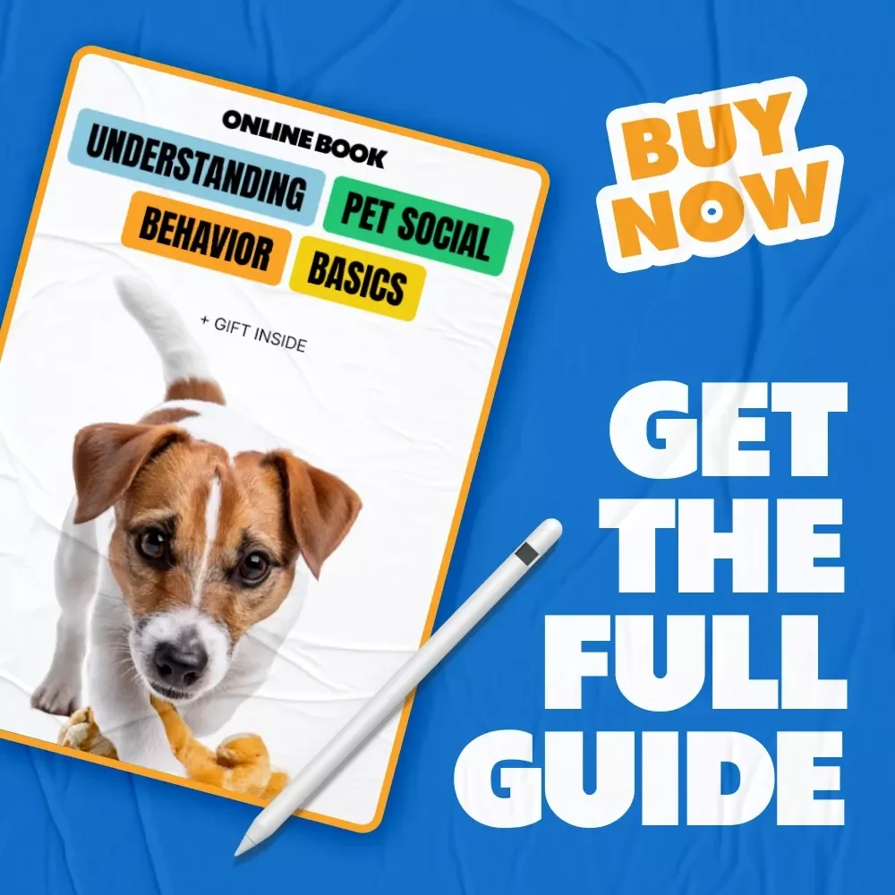 Understanding Pet Social Behavior Basics | Digital Download eBook for Pet Parents | Guide to Training, Social Skills & Early Socialization | pet social behavior basics