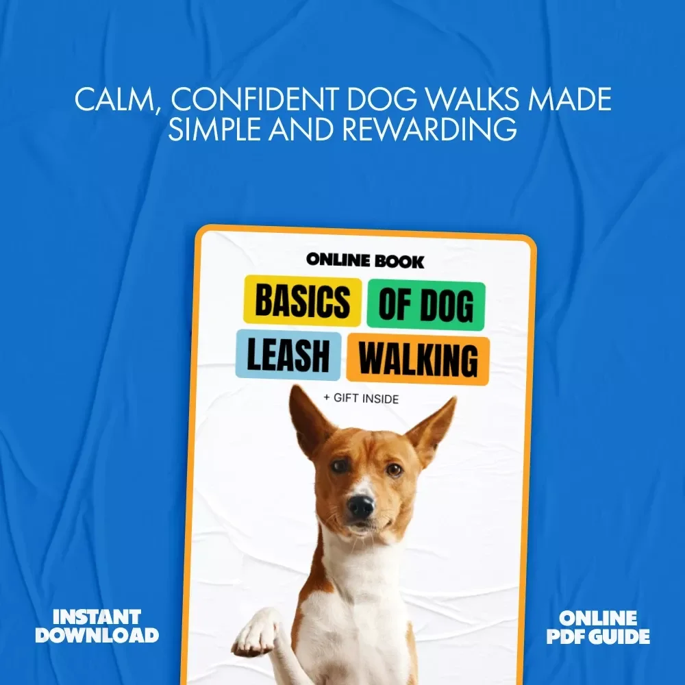 Basics of Dog Leash Walking | Dog Training Digital Download Guide, Loose-Leash Walking Tips, Puppy Training eBook, Pet Owner Checklist & Training Support